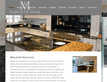 Tablet Screenshot of marchettistone.co.uk
